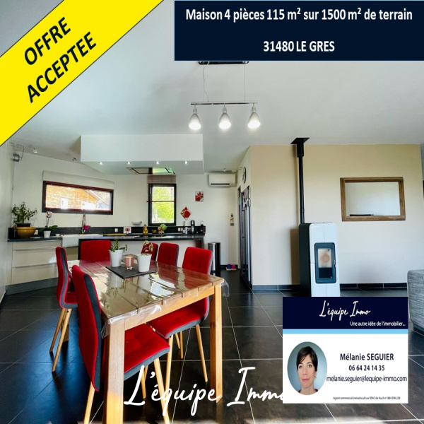 Offres de vente Maison Montaigut-sur-Save 31530