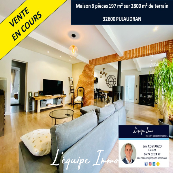 Offres de vente Maison Pujaudran 32600